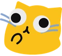 blobcatgooglythink emote