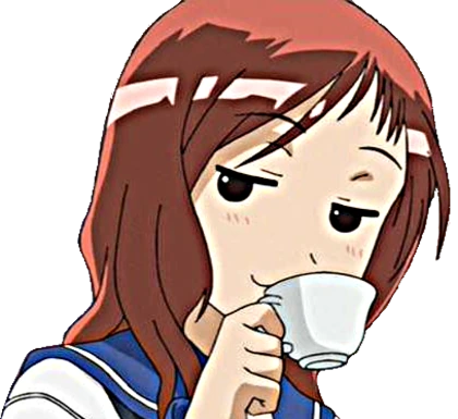 Smug_sip emote