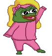 peepoHappyDanceGirl emote