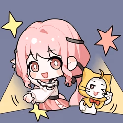 NikkiMomoOnStage emote