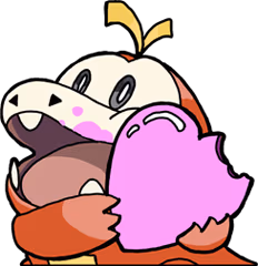 fuecoco_heart emote