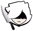 ColetteWithAKnife emote