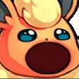 FlareonPopCat emote