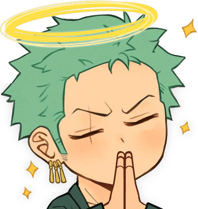Zoro_PrayHalo emote