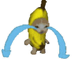bananacat10_cry animated emote