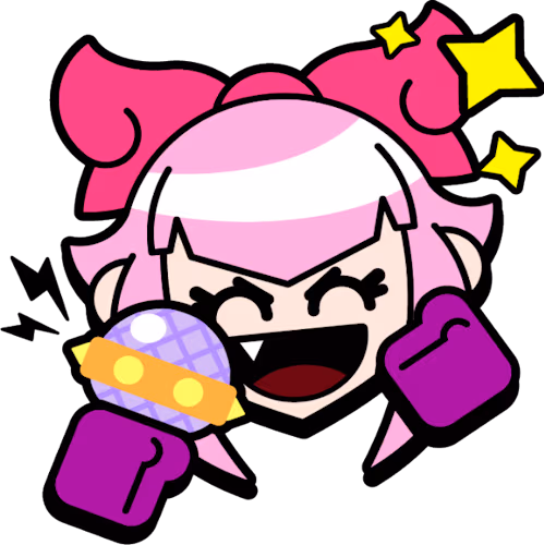 Melodie_Special_BrawlStars_Pin emote