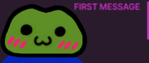 FirstTimeowo static emote