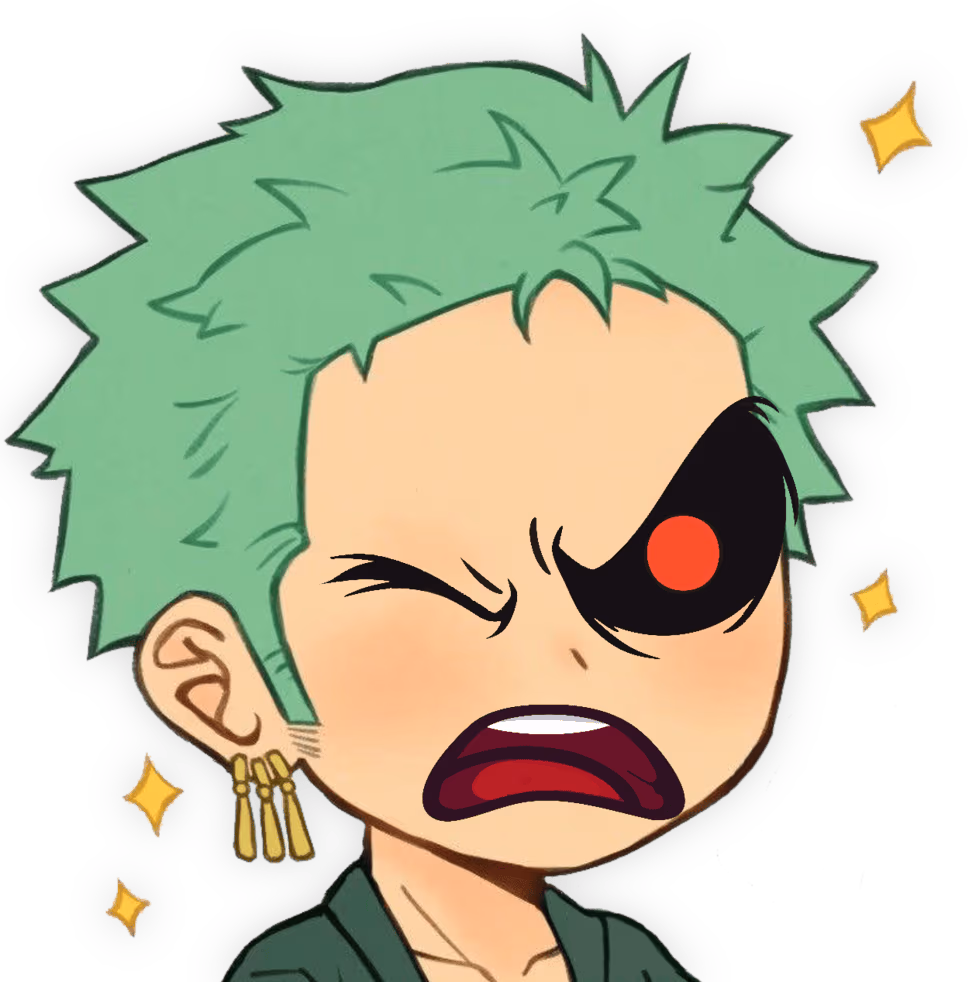 Zoro_Mad emote