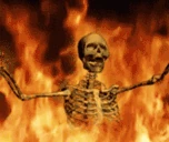 Burning emote