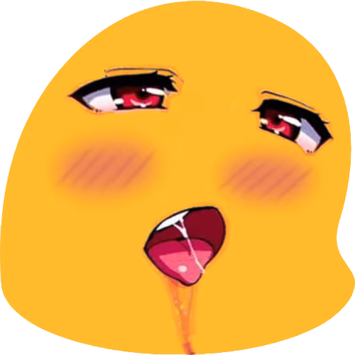 blobAhegao emote