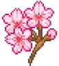 CherryBlossomSprig emote