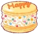 BirthdayMacaroon emote
