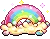 RainbowWithCloud emoji