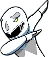 WhiteDab emote