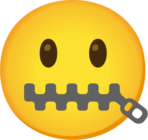 ZipperMouthFaceEmoji emote