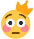 crown_flushed emote