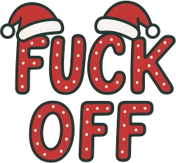 Christmasfuckofftext emote