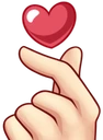 FingerHeart emote