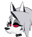 LoonaStare animated emote