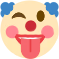 clownwink emote