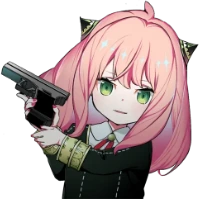AnyaHaveGun emote