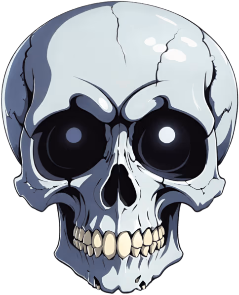 CreepySkull emote