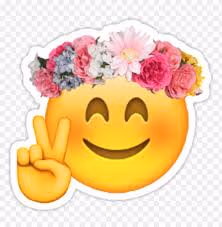 Hippie emoji