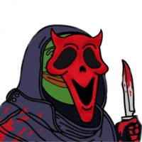 pepe_gostface_red_evil emote