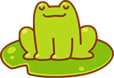 Frog_lillypad emote