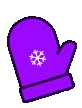 Purplechristmasgloves emote