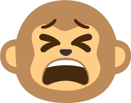 Tired_Face_Monkey emote