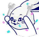 bunniesCheer emote