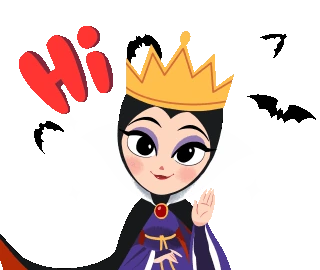 EvilQueenHi emote