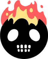 Burning emote