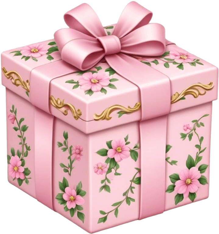Pinkgift emote