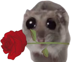 hamsterRose emote