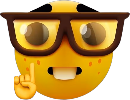 Nerd emoji