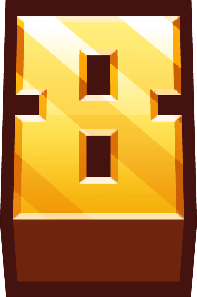 minecraft_gold_eight emote