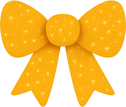 Yellow_glitter_bow emote
