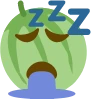watermelonsleeping emote