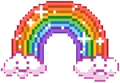 rainbow emote