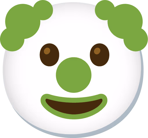 Greenclown emote