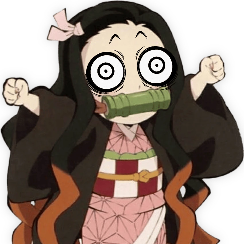 Nezuko_Scared emote