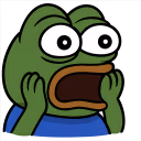 pepescream emote