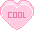 CoolCandyHeart emote