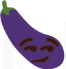 Eggplant_Smirk emote
