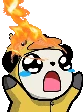 BurningPanda emote