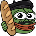 pepe_baguetteBeret emoji