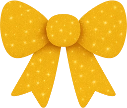 Yellow_glitter_bow emote