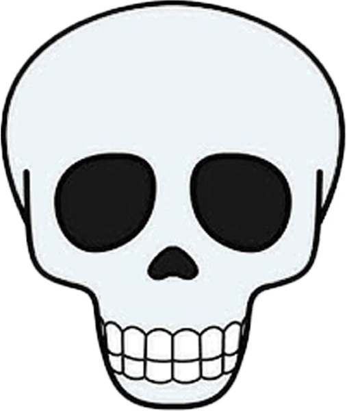 CartoonSkull emote